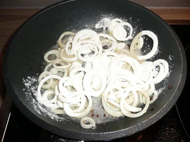 Hirschbraten mit Kartoffel-Plätzchen,Pfifferlingen und Jägersalat - Rezept - Bild Nr. 7
