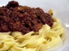 Fenchel-Hackfleisch-Sauce mit Tagliatelle - Rezept