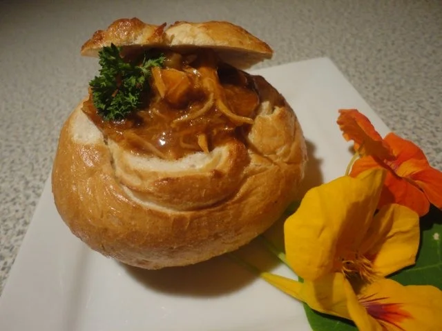 Partybrötchen mit pikanter Hühnchen Füllung - Rezept - Bild Nr. 9