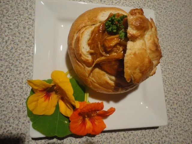 Partybrötchen mit pikanter Hühnchen Füllung - Rezept - Bild Nr. 10