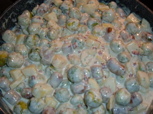 Rezept: Pfannengericht : Rosenkohl - Kartoffel -Pfanne Bild Nr. 8 Pfannengericht : Rosenkohl - Kartoffel -Pfanne - Rezept - Bild Nr. 8