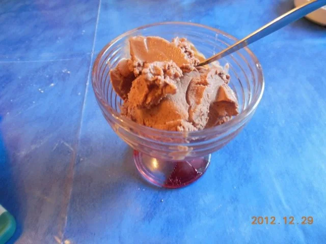 Eis:Schokoeis - Rezept