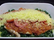 Hähnchenfilets  "Florentiner Art" - Rezept