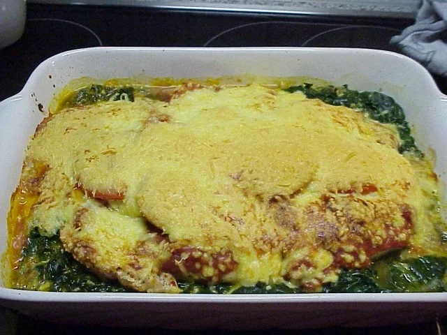 Hähnchenfilets  "Florentiner Art" - Rezept - Bild Nr. 2