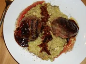 Hirschsteak an Holunderbeersauce - Rezept