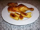 Brathähnchen mit Kartoffelspalten (histaminfrei) - Rezept
