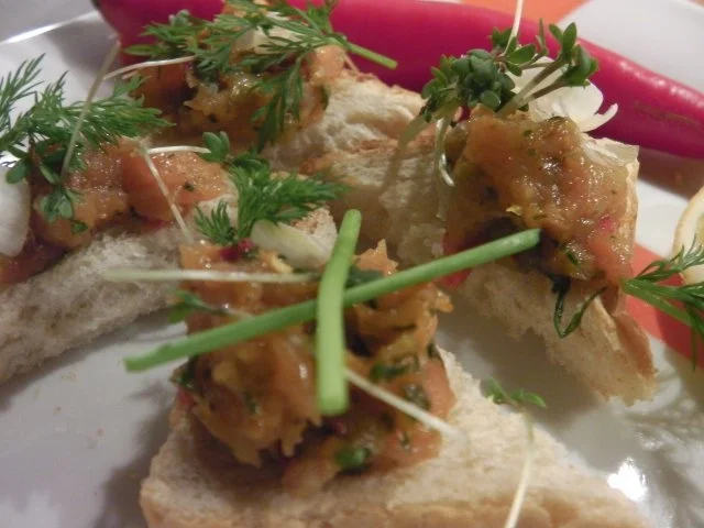 feuriges, ungarisches Lachstatar - Rezept - Bild Nr. 6