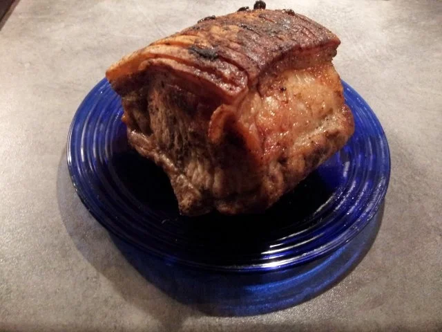 Rezept: Schweinekammbraten österreichisch dänisch, østrigsk Svinekamsteg med dansk tilbehør Bild Nr. 3 Schweinekammbraten österreichisch dänisch, østrigsk Svinekamsteg med dansk tilbehør - Rezept - Bild Nr. 3