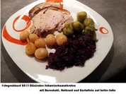 Schweinekammbraten österreichisch dänisch, østrigsk Svinekamsteg med dansk tilbehør - Rezept