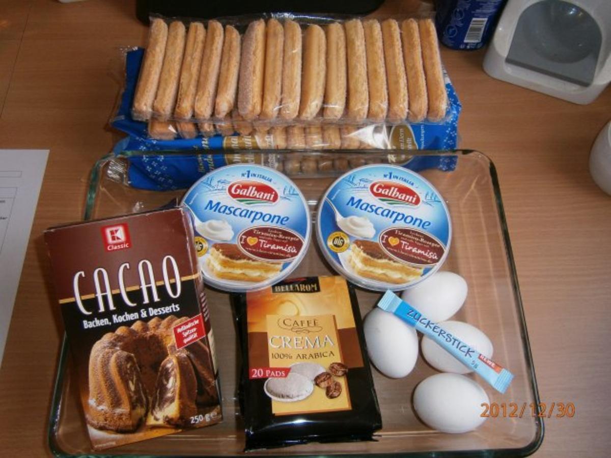 Bilder für Tiramisu ohne Alkohol - Rezept