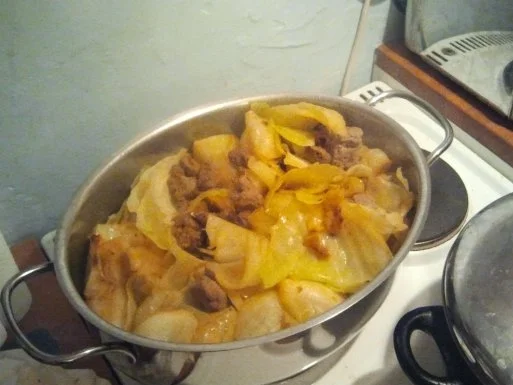 Kordelchesgemois –  Kraut-Hackfleisch-Topf - Rezept - Bild Nr. 2