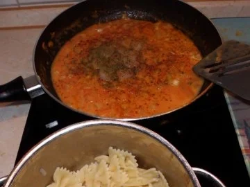 Pfannengericht: Gemüse-Kokosrahm-Nudelpfanne mit Garnelen - Rezept - Bild Nr. 4