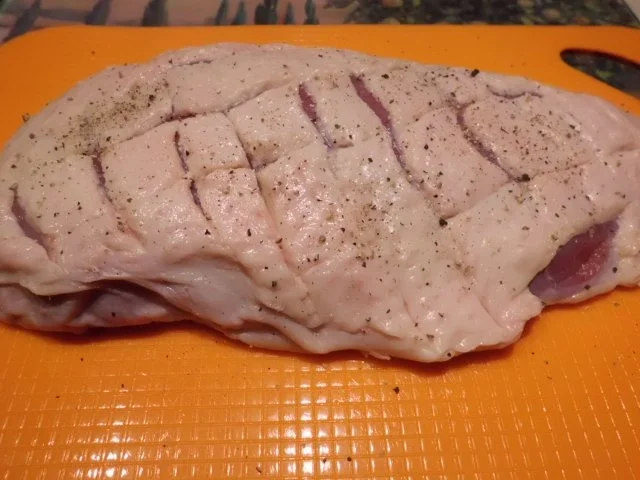 Rezept: Geflügel, Ente: Entenbrust mit Traubenbalsamicocreme an Kartoffel-Fenchel-Traubenpfanne Bild Nr. 3 Geflügel, Ente: Entenbrust mit Traubenbalsamicocreme an Kartoffel-Fenchel-Traubenpfanne - Rezept - Bild Nr. 3