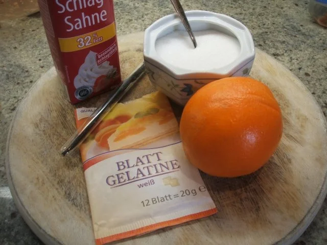 Dessert: Orangen-Panna-Cotta in exotischen Früchten - Rezept - Bild Nr. 2