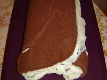 Rezept: Schoko - Kokosrolle Bild Nr. 10 Schoko - Kokosrolle - Rezept - Bild Nr. 10