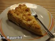 Apfel-Birnen Streusel Tarte - Rezept