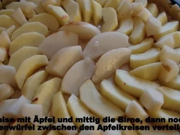 Apfel-Birnen Streusel Tarte - Rezept - Bild Nr. 7