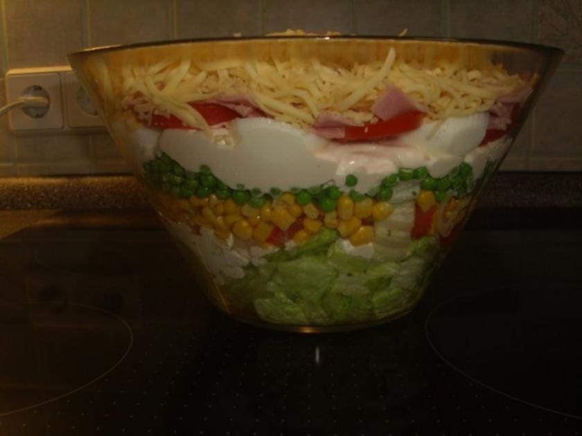 Schichtsalat - einfach - von Hoenowbear