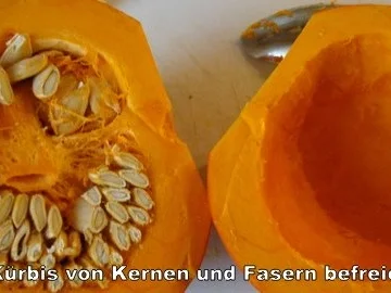 Kürbis-Orangensuppe mit Zimt-Croutons - Rezept - Bild Nr. 2