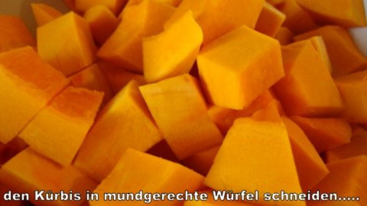 Kürbis-Orangensuppe mit Zimt-Croutons - Rezept - Bild Nr. 3