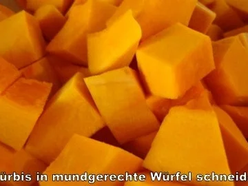 Kürbis-Orangensuppe mit Zimt-Croutons - Rezept - Bild Nr. 3