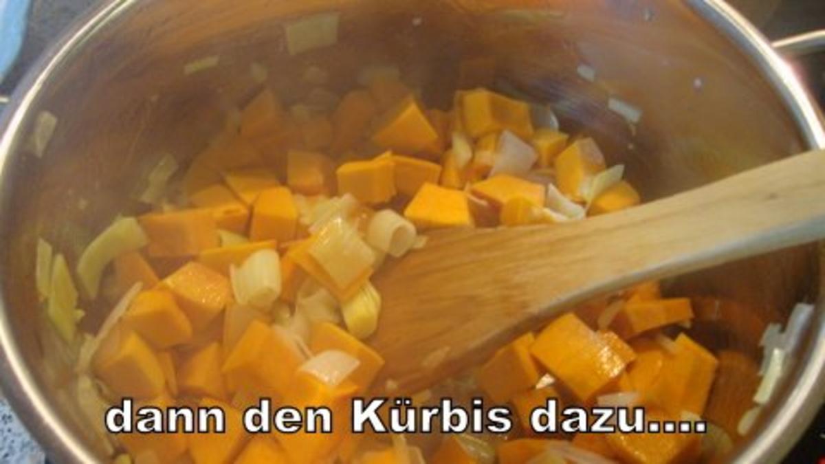 Kürbis-Orangensuppe mit Zimt-Croutons - Rezept - Bild Nr. 7
