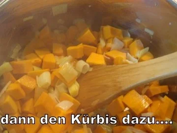 Kürbis-Orangensuppe mit Zimt-Croutons - Rezept - Bild Nr. 7