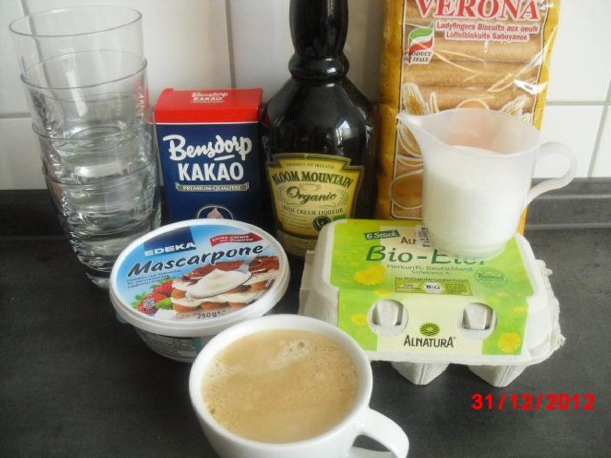Tiramisu mit Irish Cream Liqueur - Rezept - Bild Nr. 3