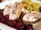 Hähnchenbrust mit Pfefferkirschen - Rezept
