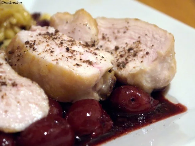 Hähnchenbrust mit Pfefferkirschen - Rezept - Bild Nr. 12