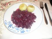 Rotkraut gedünstet - Rezept