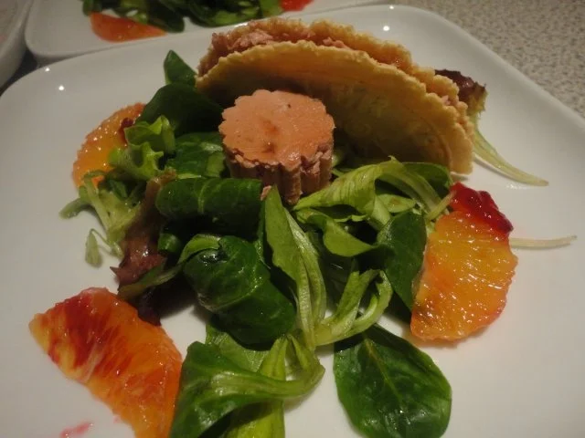 Rezept: Preiselbeer Pasteten Cräcker im Salat Bett Bild Nr. 2 Preiselbeer Pasteten Cräcker im Salat Bett - Rezept - Bild Nr. 2