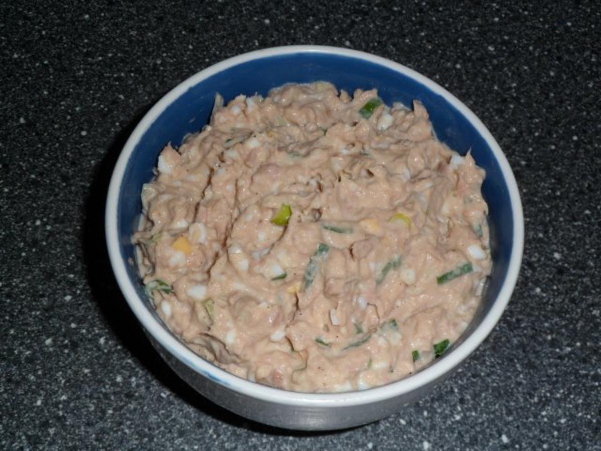 Cremiger Thunfisch - Ei - Aufstrich - Rezept - kochbar.de