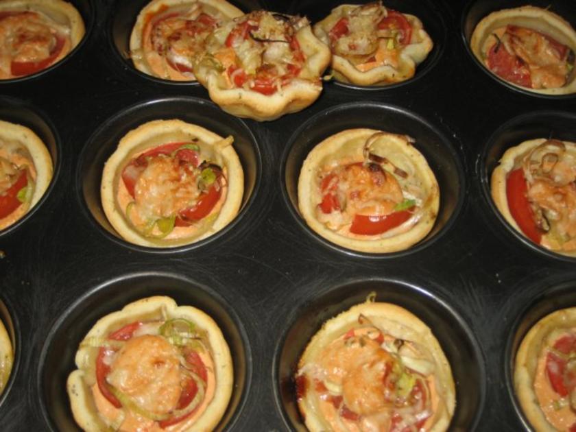 Mini Tomaten Küchlein - einfach - 176 kcal/100g