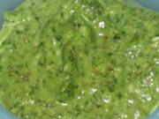 Rucola-Pesto für Käse-Röllchen - Rezept