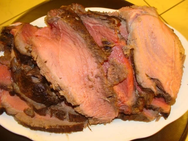 Fleisch :Bemmerwoida Saurerbrotn bei  NT 80° gegart - Rezept - Bild Nr. 2