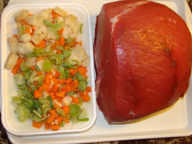 Fleisch :Bemmerwoida Saurerbrotn bei  NT 80° gegart - Rezept - Bild Nr. 5