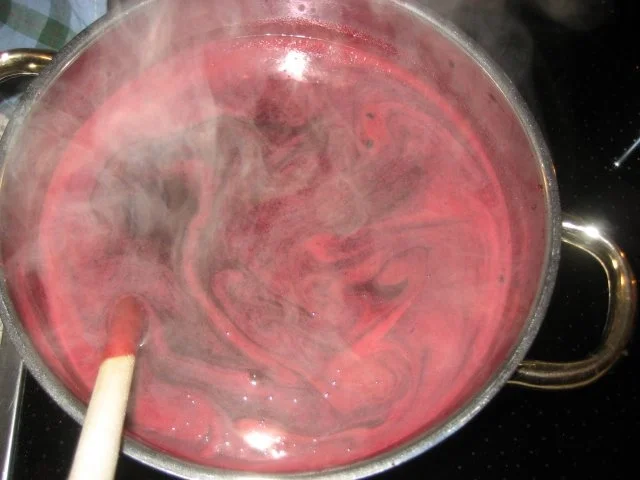 Holunderbeer-Kirschwein-Gelee - Rezept - Bild Nr. 4