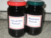 Holunderbeer-Kirschwein-Gelee - Rezept
