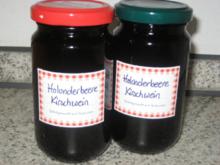 Holunderbeer-Kirschwein-Gelee - Rezept