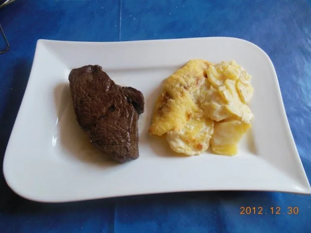 Kochen:Wagyusteak mit Kartoffelgratin - Rezept