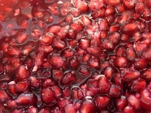 Gebackener-Ziegenkäse auf Honig-Granatapfel - Rezept - Bild Nr. 3