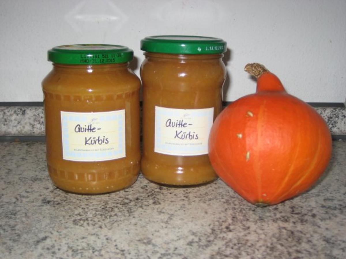 Quitten Kürbis Marmelade - einfach - 30 kcal/100g