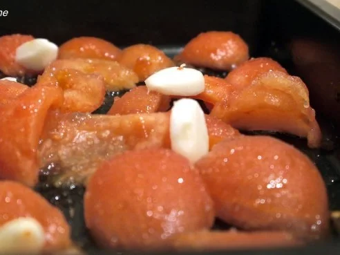 Pikant-fruchtige Hähnchenschenkel aus dem Ofen - Rezept - Bild Nr. 4