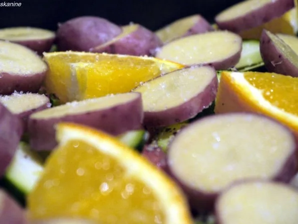 Pikant-fruchtige Hähnchenschenkel aus dem Ofen - Rezept - Bild Nr. 9