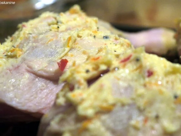 Pikant-fruchtige Hähnchenschenkel aus dem Ofen - Rezept - Bild Nr. 13