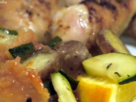 Pikant-fruchtige Hähnchenschenkel aus dem Ofen - Rezept - Bild Nr. 15