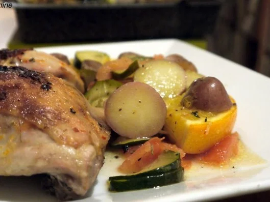 Pikant-fruchtige Hähnchenschenkel aus dem Ofen - Rezept - Bild Nr. 16