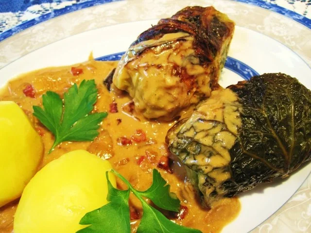 Variationen vom "Klops" 2. herkömmlich als Wirsingrouladen ... - Rezept - Bild Nr. 2