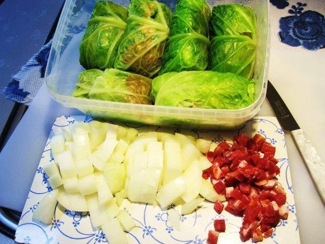 Variationen vom "Klops" 2. herkömmlich als Wirsingrouladen ... - Rezept - Bild Nr. 5